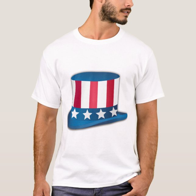 Uncle Sam Hat T-Shirt (Vorderseite)
