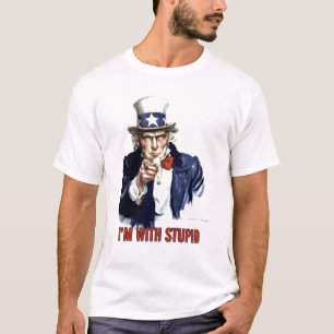 Uncle Sam - Ich bin mit dummem T-Shirt