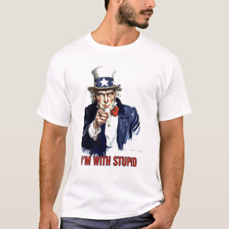Uncle Sam - Ich bin mit dummem T-Shirt