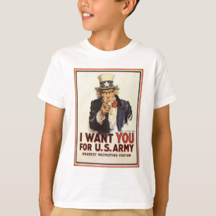 Uncle Sam - Ich will Sie T - Shirt