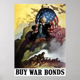 Uncle Sam — Kaufen Sie Kriegsanleihen Poster