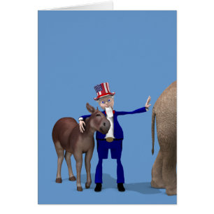 Uncle Sam Lieben Donkeys