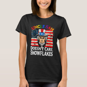 UNCLE SAM MACHT SICH KEINE SCHNEEFLAKEN AUS, DIE F T-Shirt
