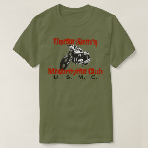 Uncle Sam Motorrad-Verein-T - Shirt