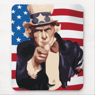 Uncle Sam Mousepad