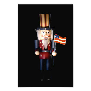 Uncle Sam Nutcracker Fotodruck