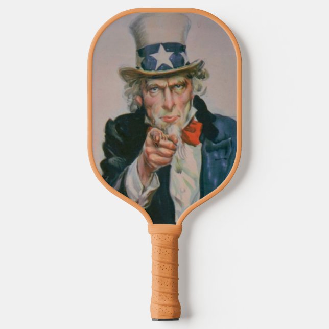 Uncle Sam Pickleball Paddle (Vorderseite)