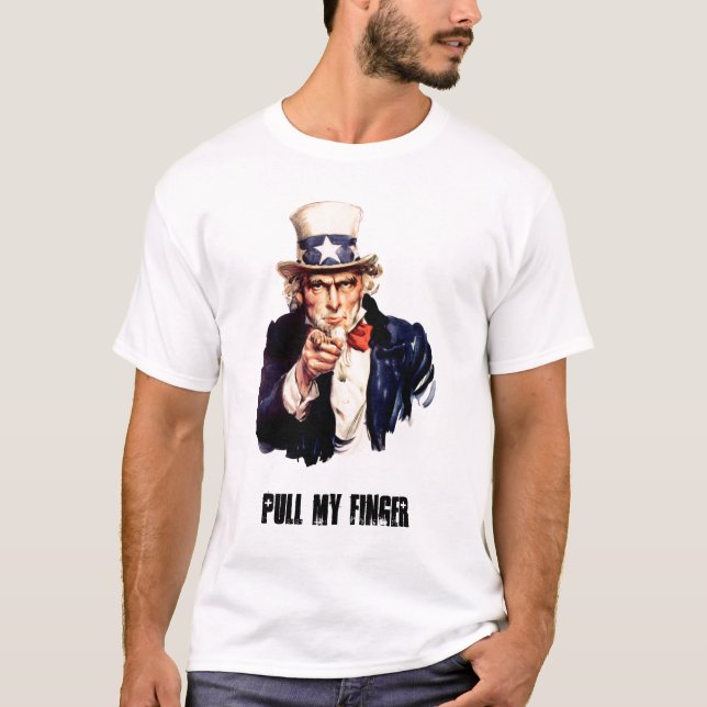 Uncle_Sam_ (pointing_finger), ZUG… - besonders T-Shirt (Vorderseite)