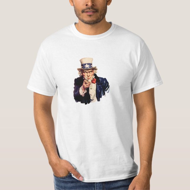 UNCLE SAM PUNKT T-Shirt (Vorderseite)