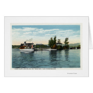 Uncle Sam Steamer auf der Loon Island Landing