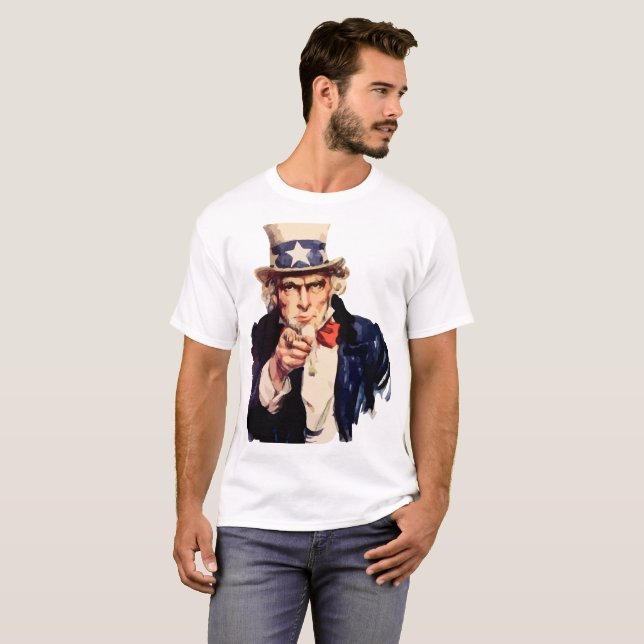 Uncle Sam T-Shirt (Vorne ganz)
