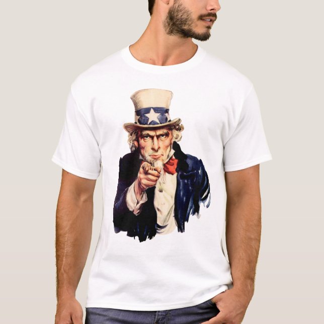 Uncle Sam T-Shirt (Vorderseite)
