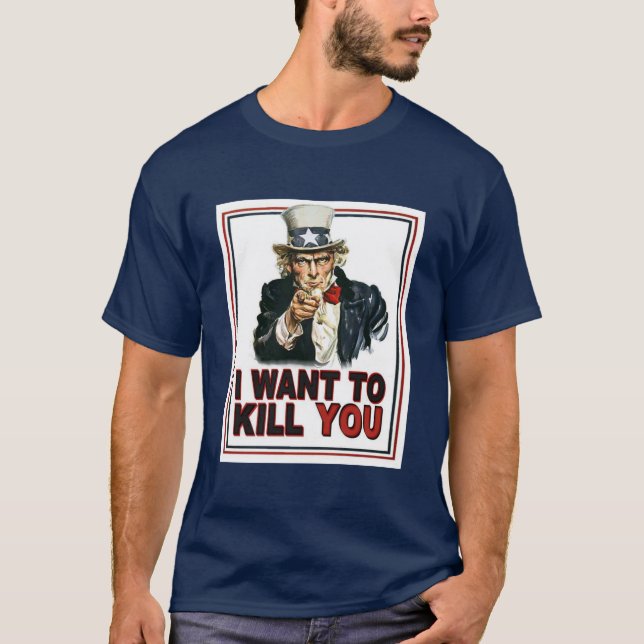 Uncle Sam T-Shirt (Vorderseite)