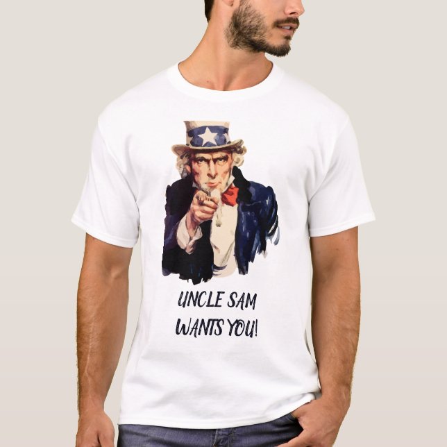 Uncle Sam T - Shirt (Vorderseite)