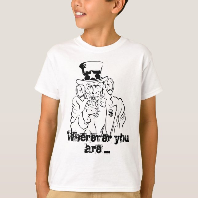 Uncle Sam T-Shirt (Vorderseite)