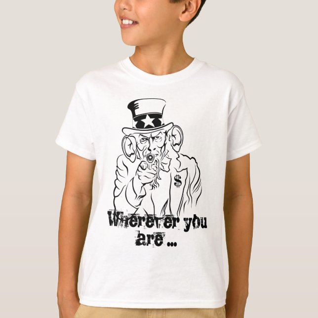 Uncle Sam T-Shirt (Vorderseite)