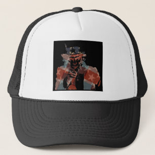 Uncle Sam Trucker Hat Truckerkappe