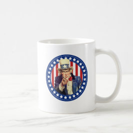Uncle Sam US Flagge Tasse