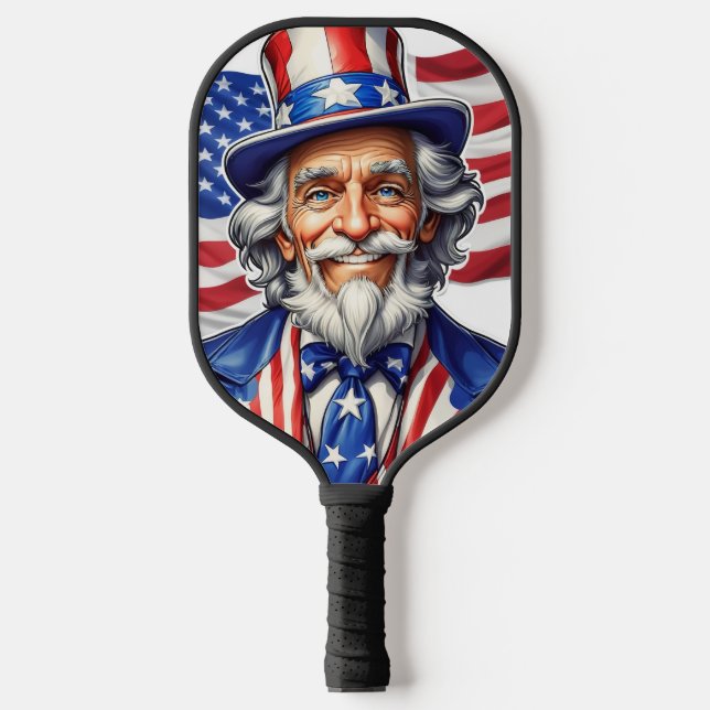 Uncle Sam USA Pickleball Schläger (Vorderseite)
