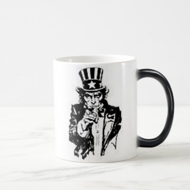 Uncle Sam Verwandlungstasse (Rechts)