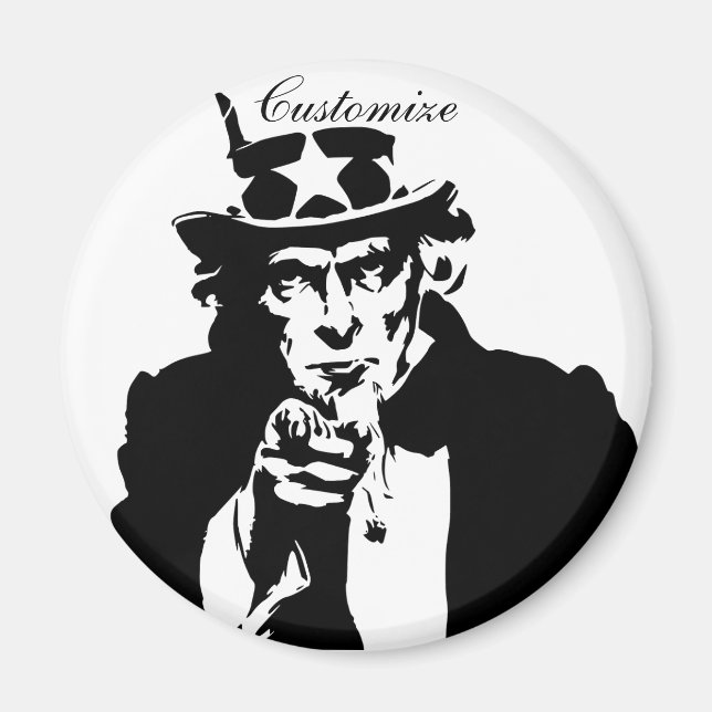 Uncle Sam Will Ihnen Thunder_Cove Magnet (Vorne)