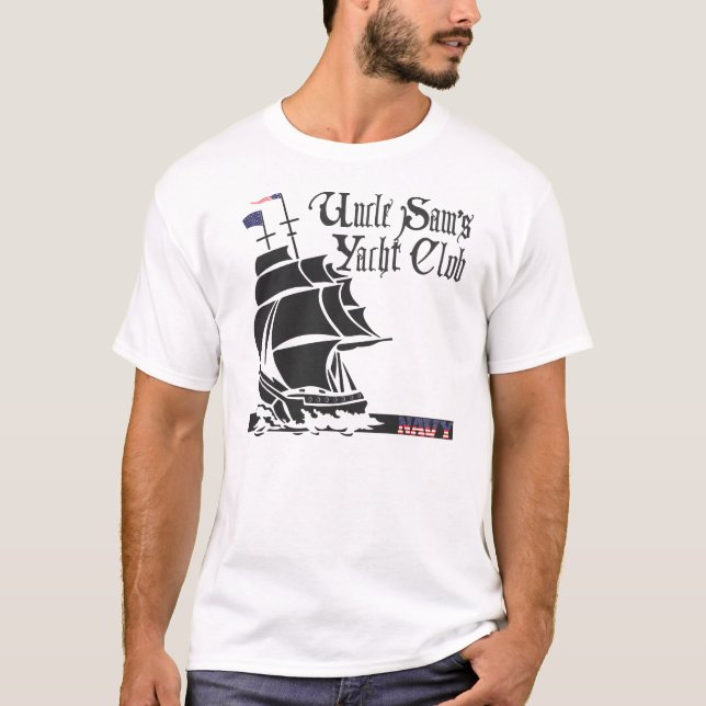 Uncle Sam Yachtclub T-Shirt (Vorderseite)