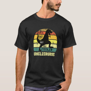 Uncle Saurus Rex Dinosaurier wie ein Vater viel Co T-Shirt