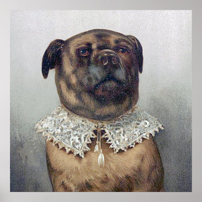 Uncle Toby, typische Kitchkunst von Frederick Diel Poster (Vorne)