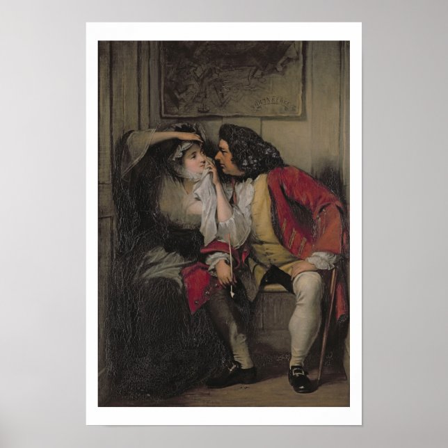 Uncle Toby und Widow Wadman Poster (Vorne)