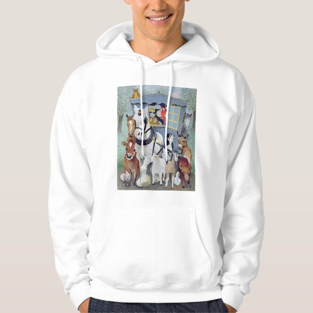 Uncle Tom Cobbley und alle Hoodie (Vorderseite)