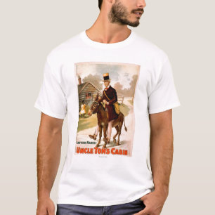 Uncle Tom Kabinen-Mann-und Esel-Theater T-Shirt