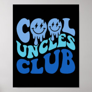 Uncles Club Best Uncle Ever Funny Vaters Day Pock Poster