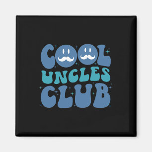 Uncles Club Groovy Retro Väter Day New Onkel Com Magnet