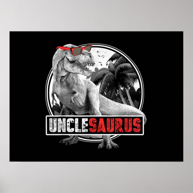 Unclesaurus Dinosaur Uncle Saurus Poster (Vorne)
