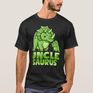 Unclesaurus Funny Uncle Saurus Dinosaur Graphic T-Shirt
