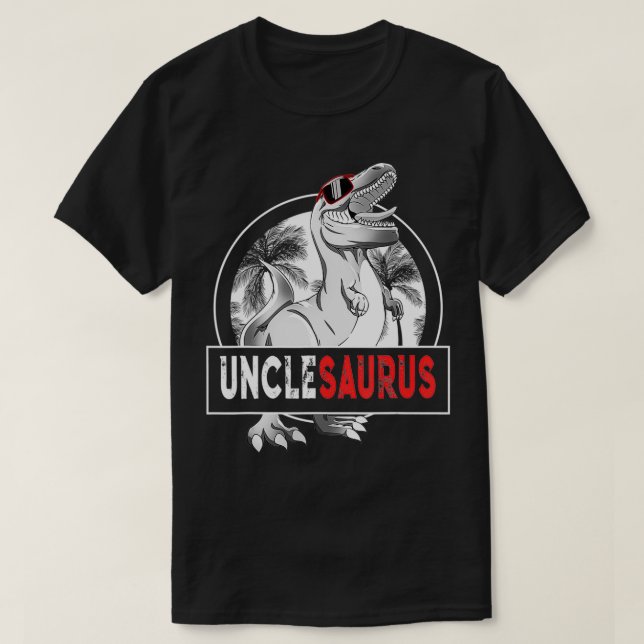 Unclesaurus T re Uncle Saurus Dinosaur Men Boys T-Shirt (Design vorne)
