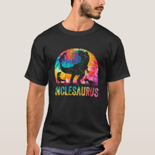 Unclesaurus T Rex Dinosaur Onkel Saurus Family Mat T-Shirt