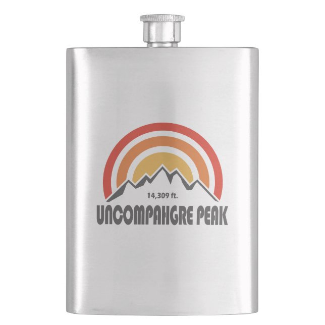 Uncompahgre Peak Flachmann (Vorderseite)