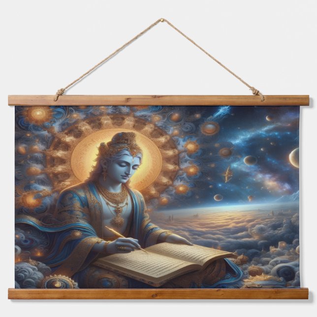 Unconditional Wandteppich Mit Holzrahmen (Vorne)