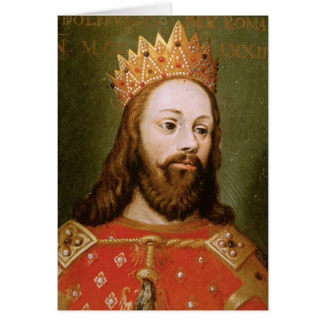 Uncrowned heiliger römischer Kaiser Rudolf I (Vorne)