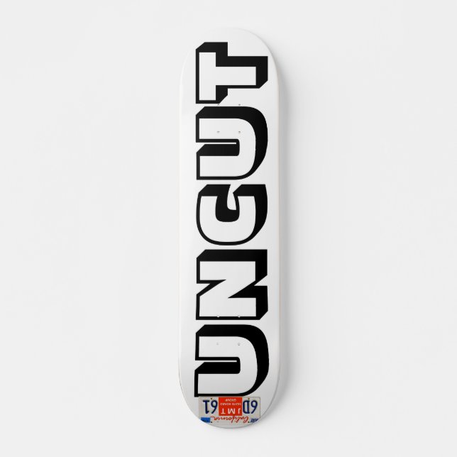 UNCUT JMT 7 3/4" Skateboarddecke Skateboard (Vorne)