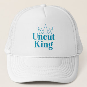 Uncut King Hat — weiß Truckerkappe