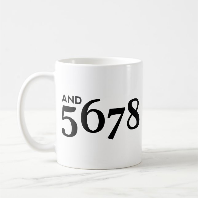 Und 5678 tasse (Links)