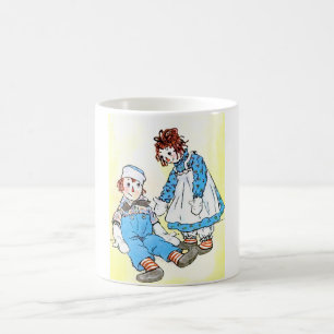 und Andy Vintage-Illustration 1918 Tasse
