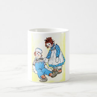 und Andy Vintage-Illustration 1918 Tasse