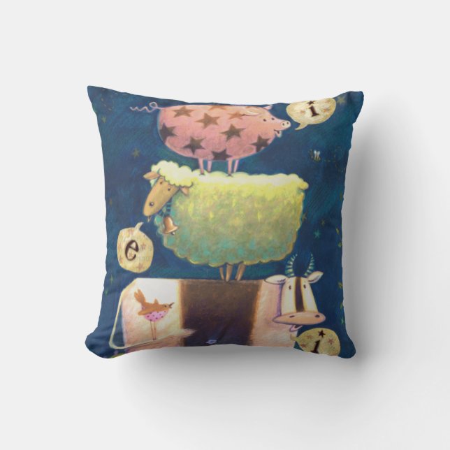 Und auf diesem Bauernhof Kissen (Vorderseite)