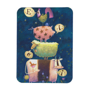 Und auf diesem Bauernhof Magnet