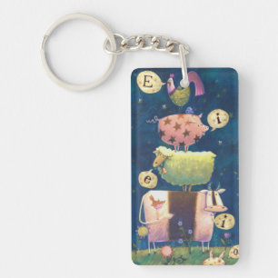 Und auf diesem Bauernhof Schlüsselanhänger