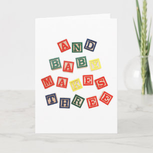 Und Baby macht 3 Karte