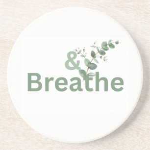 Und Breathe Botanical, Traumhafte Ruhe Geschenk fü Getränkeuntersetzer